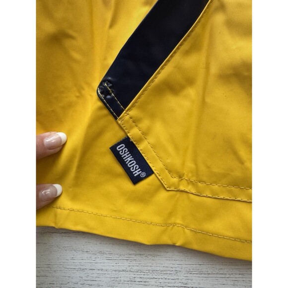 Vintage Oshkosh B'Gosh Raincoat REVERSIBLE Kids 3X Toddler Boys Girls Rain Coat - Picture 4 of 12